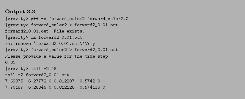 \begin{Output}
\small\verbatiminput{chap3/forward2a.output} \end{Output}