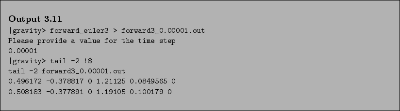 \begin{Output}
\small\verbatiminput{chap3/forward3a.output} \end{Output}