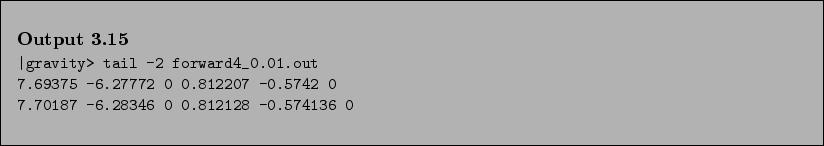 \begin{Output}
\small\verbatiminput{chap3/forward4a.output} \end{Output}