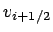 $v_{i+1/2}$