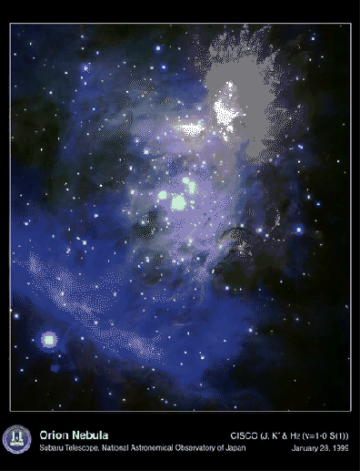 \begin{figure}\begin{center}
\epsfxsize = 3in
\epsffile{chap1/orion.eps}
\end{center}\end{figure}